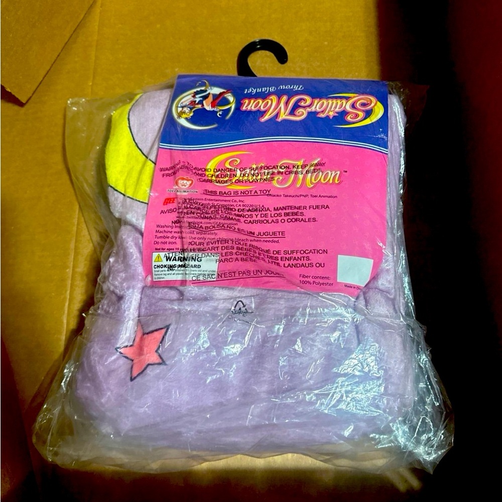 Sailor Moon Chibi Throw Blanket
